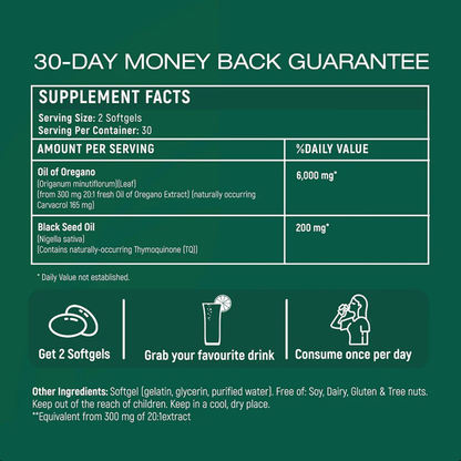 Oil of Oregano Softgels